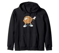 Tarte à la Citrouille tamponnée pour Thanksgiving Day Funny Boys Kids Dab Sweat à Capuche