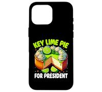 Tarte au Citron Vert pour President Key Lime Pie Coque pour iPhone 16 Pro Max