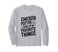 Tarte au Poulet Trois de Mes Choses préférées Manche Longue