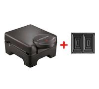 Lagrange Tarti' Gaufres - Gaufrier - 1.1 kWatt - noir
