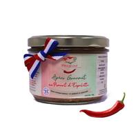 Tartinable Gourmet au Piment d'Espelette AOP - Coffret de 6 Pots 180 g | Spécialité Artisanale Française | 100% Naturel, Sans Conservateurs ni Additifs | Apéritifs, Cadeau, Fêtes