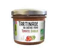 Tartinade au chèvre frais Tomate Basilic - 90g - Fabriqué en France