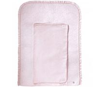 Tartine et Chocolat-Housse de matelas à langer Délicatesse (55 x 75 cm) - Rose clair