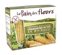 TARTINES CRAQUANTES MAÏS RIZ 150G, LE PAIN DES FLEURS, UNITÉ