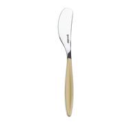 Tartineur Couteau À Beurre En Acier Inox Et Acrylique Beige Beige
