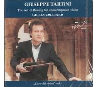 Tartini Giuseppe Gilles Colliard - L'arte Dell'arco Für Violine Solo