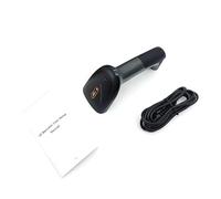 Taruor Scanner de Codes à Barres Filaire 2D Rapide et Précis Scanner de Code QR USB, Portable avec Plug and Play pour Magasin supermarché, Parfait pour L'automatisation du Flux