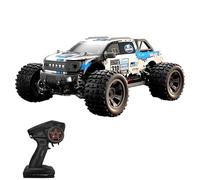 Taruor Voiture Télécommandée pour Enfants, Véhicule Tout-Terrain Durable 2,4 GHz avec Lumières LED, Jouet électrique, pour Garçons et Filles, Voiture Télécommandée (Bleu #-1)