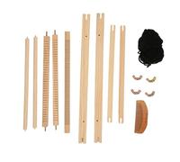 Tary Kit, Wooden Wea for Beginners, DIY Craft with d e and Metal Access, to Assemble and Use for g Wall ings, Scarves,