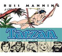 Tarzan (1) L'intégrale des strips de presse 1967-1969 - Russ Manning - Graph Zeppelin Eds - broché - Comics