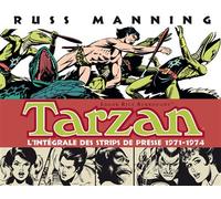 Tarzan (3) : L'intégrale des strips de presse 1971-1974 - Russ Manning - Graph Zeppelin Eds - broché - Comics