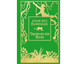 Tarzan bei den Affen: Leinen mit Goldprägung
