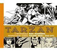 Tarzan - Intégrale russ manning newspaper strips (volume 2 : 1969-1971) Newspaper strips 1969-1971 - Edgar Rice Burroughs - Graph Zeppelin Eds - relié - Comics