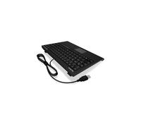 Tas Keysonic ACK-595C+ (US) Mini SoftSkin PS/2-USB noir