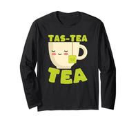 Tas-Tea Thé Mignon Jeu de Mots Kawaii Manche Longue