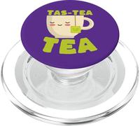 Tas-Tea Thé Mignon Jeu de Mots Kawaii PopSockets PopGrip pour MagSafe