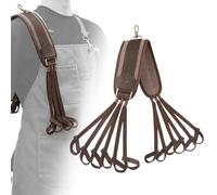 Tas Trost Sangle de suspension en toile pour gibier de chasse - 12 gouttes - Sac de transport pour oiseaux - Couleur café