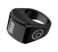 Tasbeeh Compteur, gadget à écran transparent porté par les doigts, système de rappel intelligent, cinq alertes quotidiennes de salat affichant les versets comptés, compteur électronique pratique de