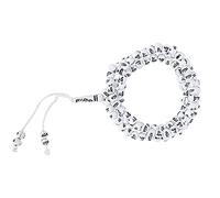 Tasbih Musulman, Perles de Prière Islamiques Tasbih Avec 99 Grains, Perles de Prière Chapelet en Résine pour Cadeau de Décoration Quotidien(44cm-blanc)