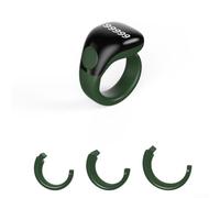 Tasbih Ring App iMuslim Times Chargeur magnétique Vert | Design étanche, limite de comptage 99999, charge magnétique, application, s'adapte aux doigts de 18 à 22 mm