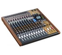 Tascam MODEL 16 Table de mixage DJ 16 canaux 20 - 30000 Hz Noir, Or, Bois