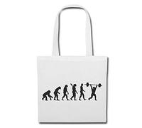 Tasche"I Love Talar"Größe"38x42"Farbe"Weiss"Druck"Schwarz