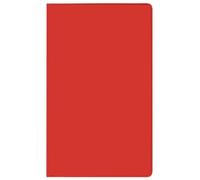 Taschenkalender Modus geheftet PVC rot 2027: Terminplaner mit 2-Wochenkalendarium. Wiederverwendbarer Buchkalender 1 Woche 1 Seite. 8,7 x 15,3 cm