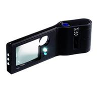 Taschenlupe "6 in 1", inkl. LED-Mikroskop (+50-Fach), mit Beleuchtung
