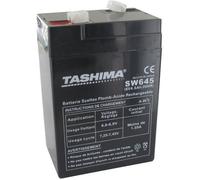 TASHIMA - Batterie Motoculture TASHIMA - 6V - 4,5A - Pour Lampe Rechargeable - Durable - Entretien Facile - Batterie Gel - 70 x 48 x 106mm