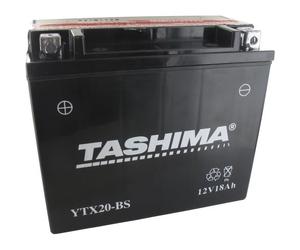 Tashima - Batterie moto YTX20-BS / GTX20-BS 12V 18Ah