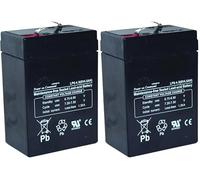 TASHIMA - Batterie Motoculture TASHIMA - 6V - 4,5A - Pour Lampe Rechargeable - Durable - Entretien Facile - Batterie Gel - 70 x 48 x 106mm (Lot de 2)