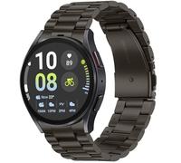 Tasikar No Gap Bandes Compatibles avec Samsung Galaxy Watch Band 7/6/5/4/FE 44mm 40mm/6 Classic Band 47mm 43mm/5 Pro 45mm/4 Classic 46mm 42mm, 20mm pour Hommes et Femmes, Graphite