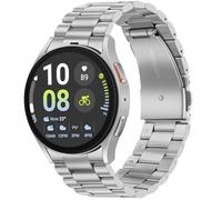 Tasikar No Gap Bandes Compatibles avec Samsung Galaxy Watch Band 7/6/5/4/FE 44mm 40mm/6 Classic Band 47mm 43mm/5 Pro 45mm/4 Classic 46mm 42mm, 20mm pour Hommes et Femmes, Argent