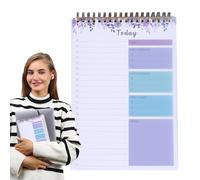 Task Writing Pad - Organized Memo Planner, Compact Notebook with Durable Binding, Checklist Pages, Multi-Purpose Organizer with Easy Carry Format, Daily Task Tracker for Students, Office, Home Use