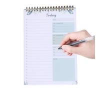 Task Writing Pad - Organized Memo Planner, Compact Notebook with Durable Binding, Checklist Pages, Multi-Purpose Organizer with Easy Carry Format, Daily Task Tracker for Students, Office, Home Use