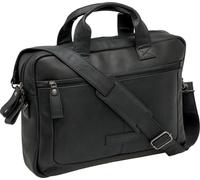 Taška na notebook New Looxs Luko 7,5 l - 42 x 6 x 30 cm - Luxusná koža - Čierna