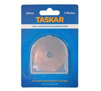 Taskar Lames de rechange pour cutteur rotatif 5 x 60 mm Olfa