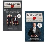 Taskmaster Lot de 2 livres par Alex Horne (Taskmaster, Bring Me The Head Of The Taskmaster)