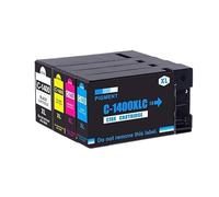 TASLIN OEM Cartouches d'encre compatibles for imprimantes Canon PGI 1400 MAXIFY MB2040 MB2340 MB2140 MB2740 PGI-1400 PGI1400 XL Accessoires (Color : 1set 4PK)