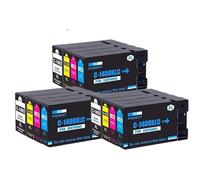 TASLIN OEM Cartouches d'encre compatibles for imprimantes Canon PGI 1400 MAXIFY MB2040 MB2340 MB2140 MB2740 PGI-1400 PGI1400 XL Accessoires (Color : 3set 12PK)