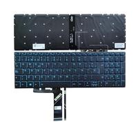 TASLIN Spanish SP/French FR AZERTY/Brazil BR Laptop Keyboard for Lenovo IdeaPad L340-17 L340-15 L340-17IRH L340-15IRH backlit Blue (Color : Spanish Keyboard)