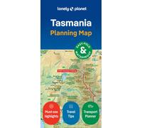 Tasmania Planning Map 2ed -anglais- - Lonely planet eng - Lonely Planet - Atlas / carte