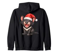 Tasmanian Devil Santa Hat Christmas Cute Animal Lover Sweat à Capuche