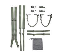 Tasmanian Tiger TT Assault Kit d'accessoires avec sangle et boucles pour fixer des sacs et des sacs à dos sur des supports de plaques - Olive