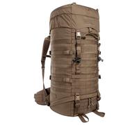 Tasmanian Tiger TT Base Pack 75 Sac à dos modulaire extensible de 75 l à 90 l de volume, sac à dos de trekking ergonomique avec système MOLLE ; marron coyote
