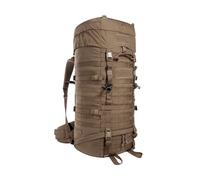 Tasmanian Tiger TT Base Pack 75 Sac à dos modulaire extensible de 75 l à 90 l de volume, sac à dos de trekking ergonomique avec système MOLLE ; marron coyote