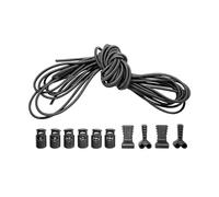 Tasmanian Tiger TT Bungee Cord Tab Kit de fixation pour réparation ou remplacement de sac à dos Noir