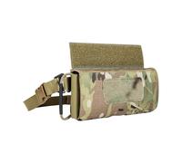 Tasmanian Tiger TT IFAK Pouch Dual VL MC Sac supplémentaire pour porte-plaque, sac banane pour kits de premiers secours vide compatible avec panneau amovible et matériau Tegris, Multicam