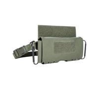 Tasmanian Tiger TT IFAK Pouch Dual VL Sac supplémentaire pour porte-plate, sac banane pour kits de premiers secours vide compatible avec panneau amovible et matériau Tegris, olive