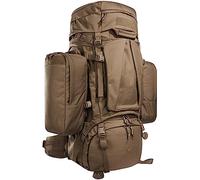 Tasmanian Tiger TT Mil OPS Pack 80 + 24 Sac à dos militaire pour homme compatible Molle avec poches latérales amovibles 104 litres pour l'extérieur, Bushcraft, Coyote Brown